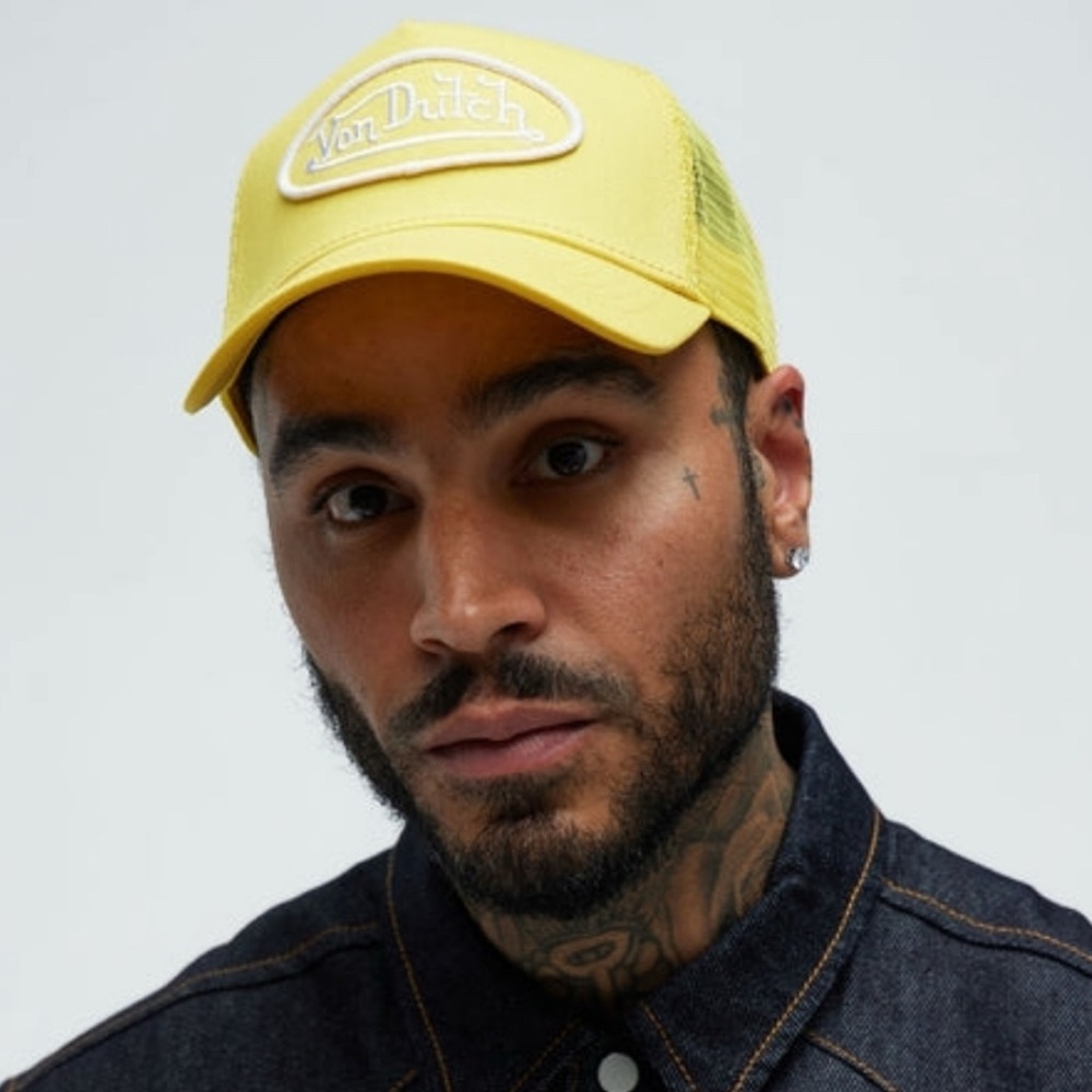 Von Dutch Lemon Yellow Trucker Hat